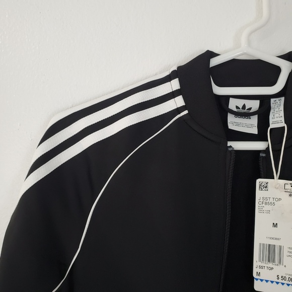 Adidas youth classic black track jacket - Picture 4 of 8